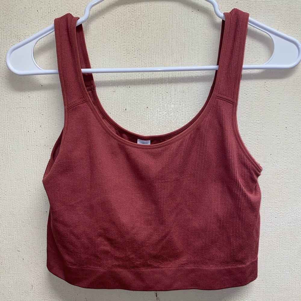 Dark Pink Tank Top (padded)